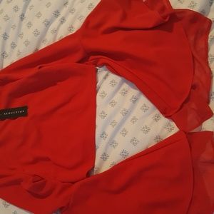 Top / Blouse Red Passion Beautiful Design